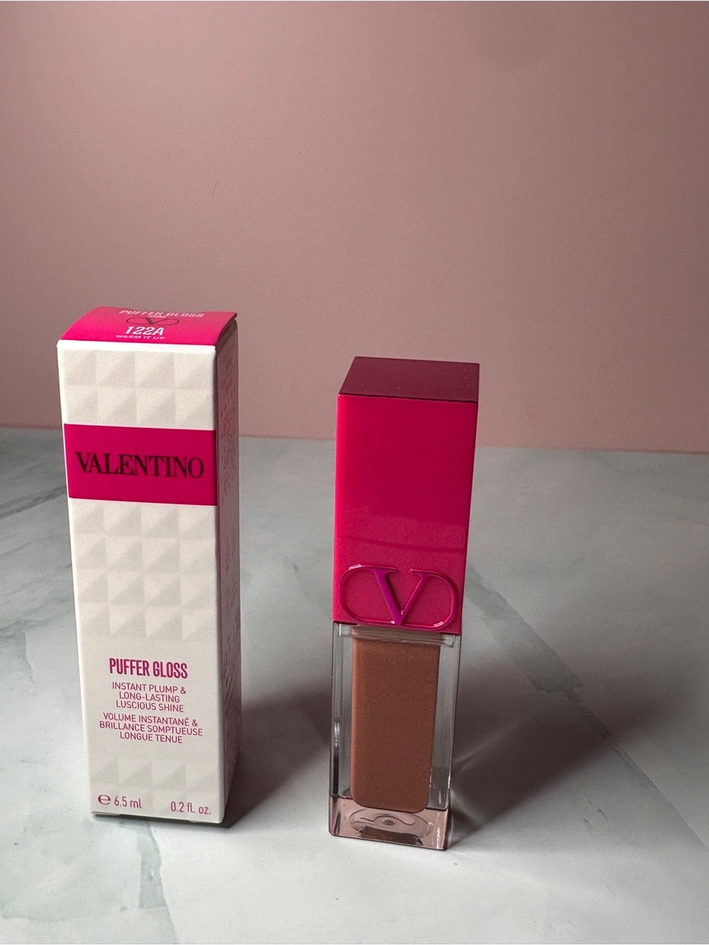 Valentino Puffer Gloss Lip Plumper - warm it up